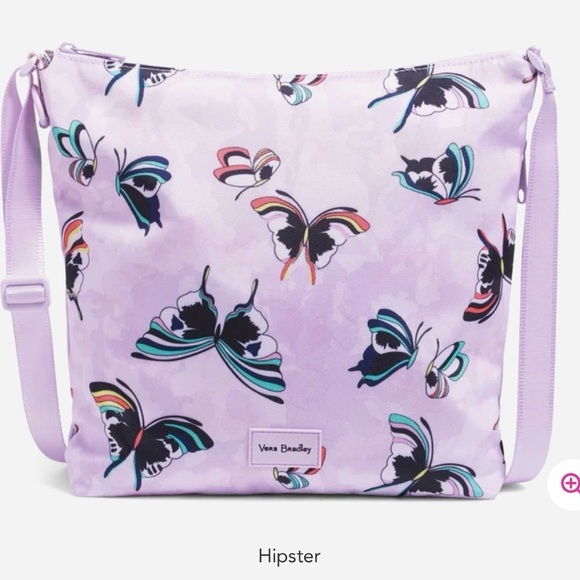 Vera Bradley Handbags - 🌷 Vera Bradley ReActive Hipster in Lavender Butterflies 🦋 NWT